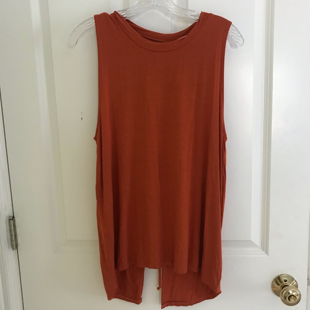 Orange tank